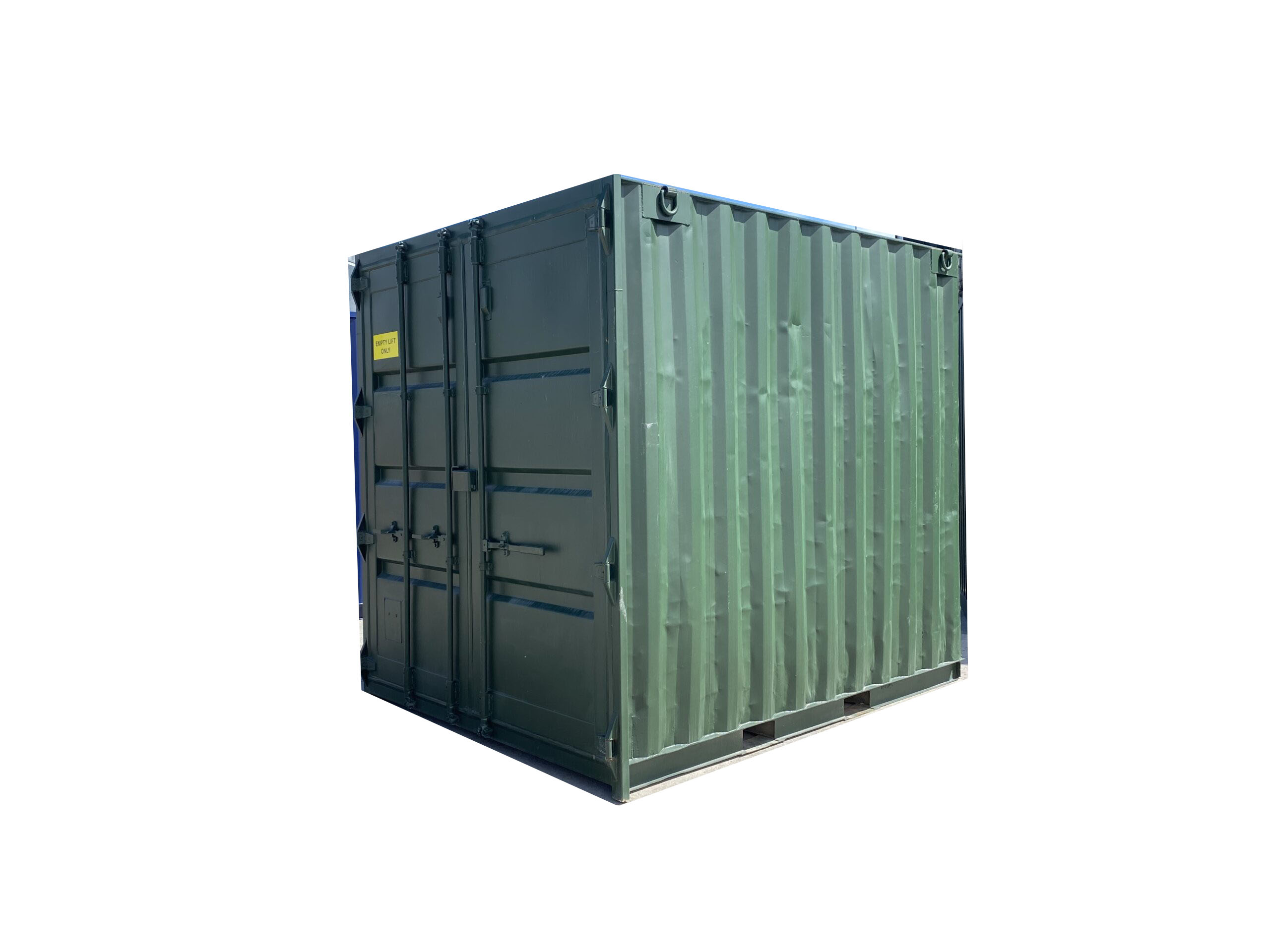 Used 10ft High Cube Cut Down Container