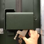 Lock Box with padlock - How to use