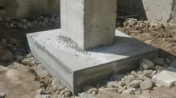 concrete footing foundation