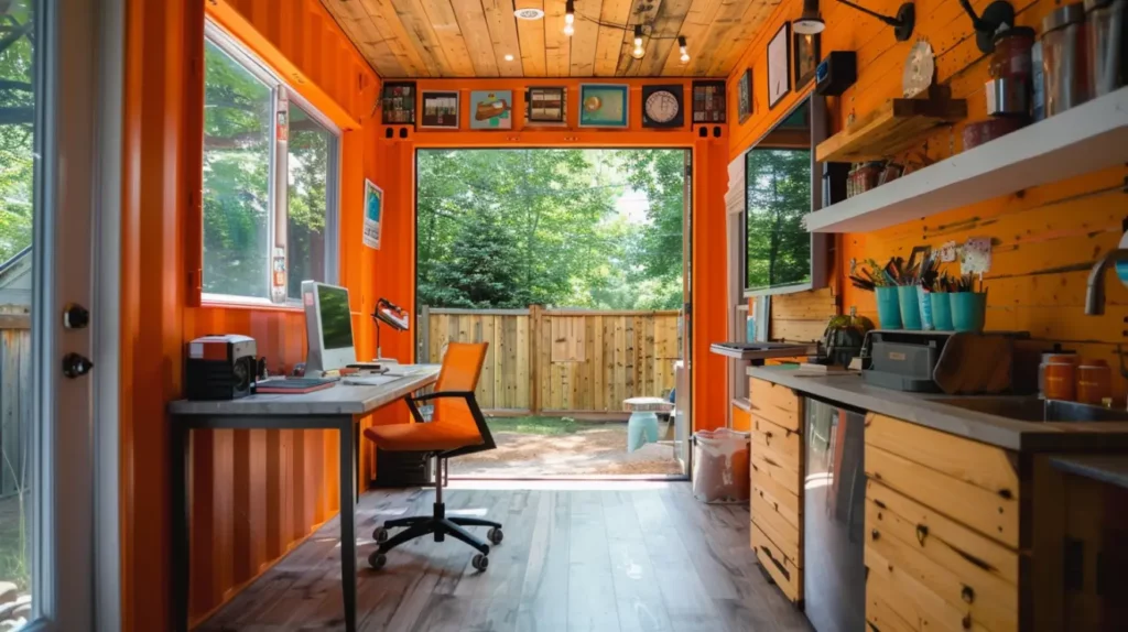 She shed office